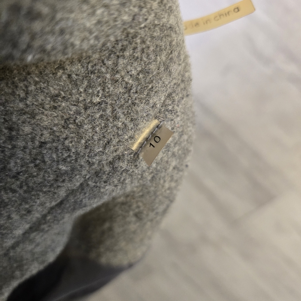 Calvin Klein Double-Breasted Women's Wool Coat. Sz 10 - Picture 9 of 11